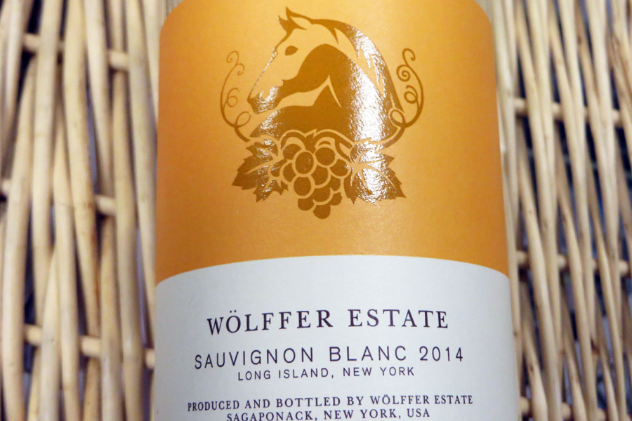 Wolffer Sauvignon Blanc, so quaffable, so local