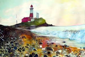 "Montauk Point" by Yoram Gal, cropped.
