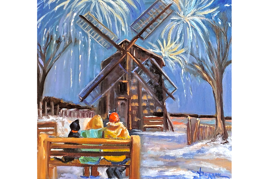 Dan's Papers cover art by Yvonne Dagger