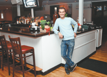 Zach Erdem at his restaurant