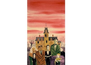 The Southampton Center is currently showing an exhibition of work by Chas Addams.