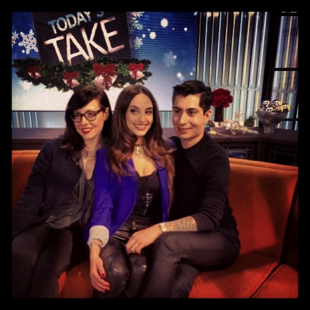 Alexa Ray Joel on the "Today" set.