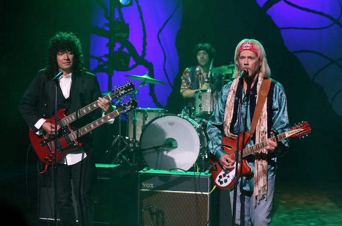 Jimmy Fallon and Kevin Bacon as Mike Campbell and Tom Petty