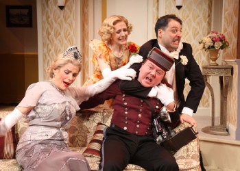 The Cast of Opera Gone Wild at Bay Street Theatre, photo by Jerry Lamonica