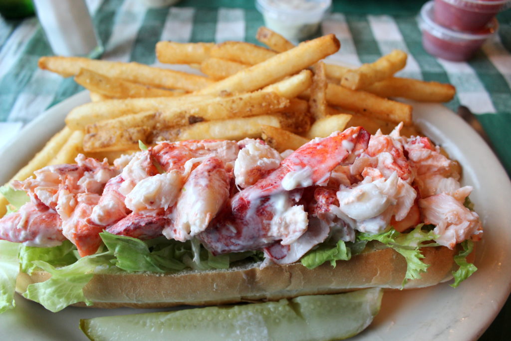 Lobster roll.