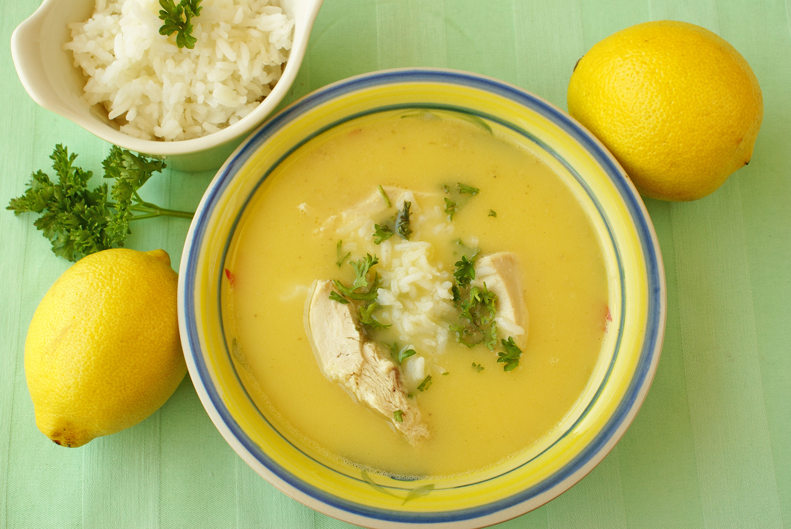 Greek Chicken Soup