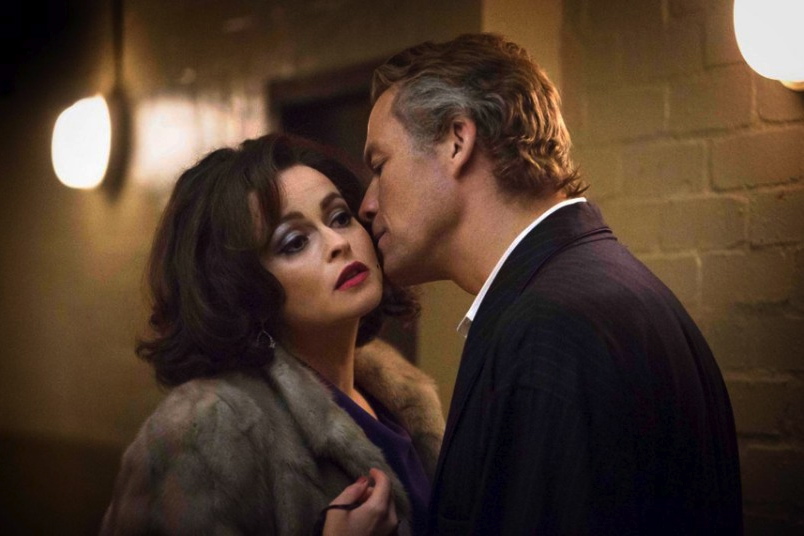 Helena Bonham Carter and Dominic West in "Burton and Taylor."