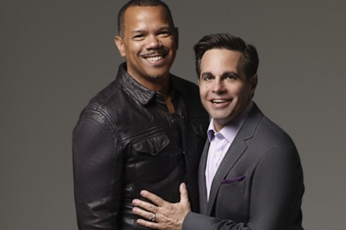 Mario Cantone and Jerry Dixon