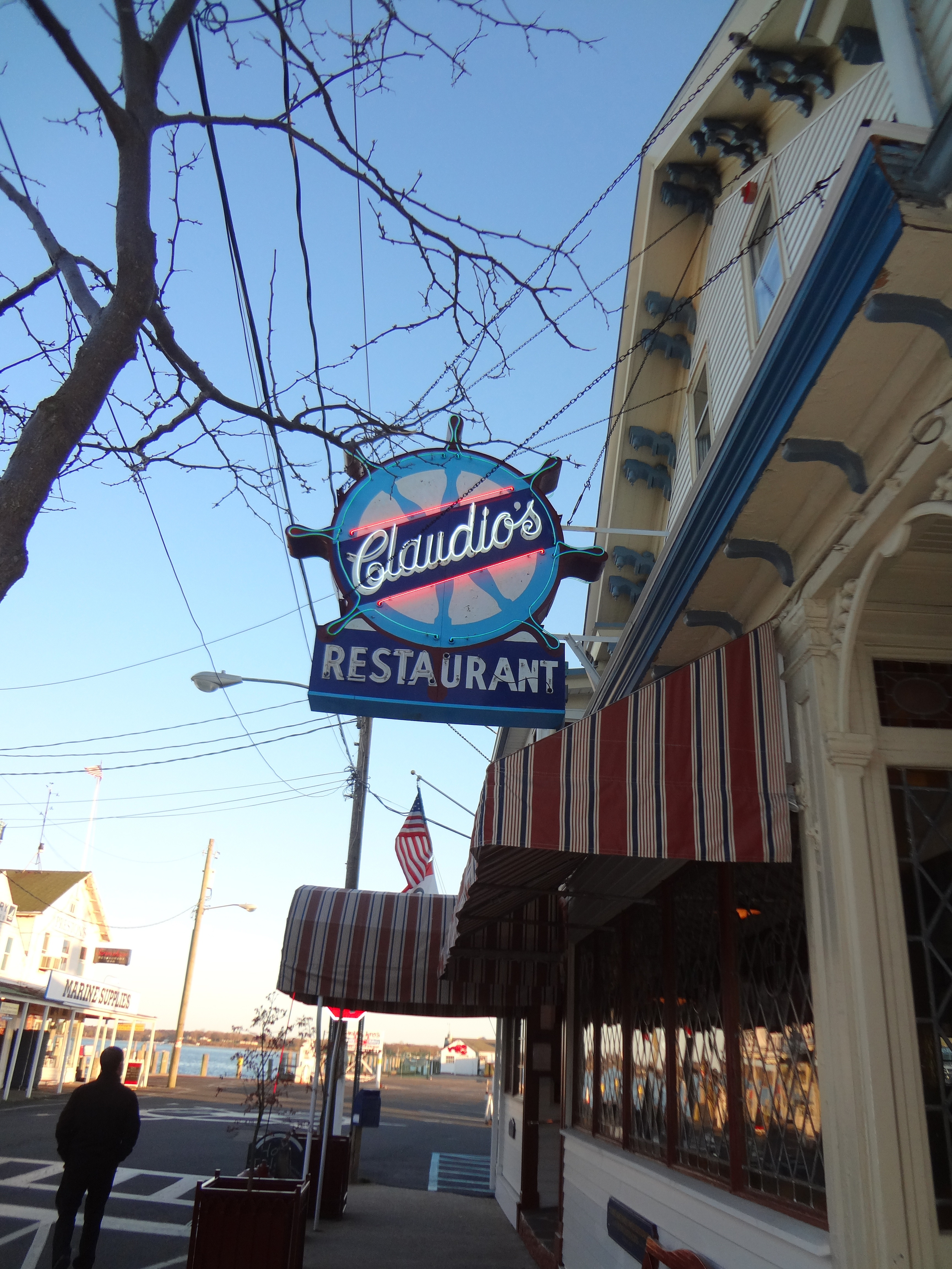 Claudio's in Greenport, photo by Genevieve Horsburgh