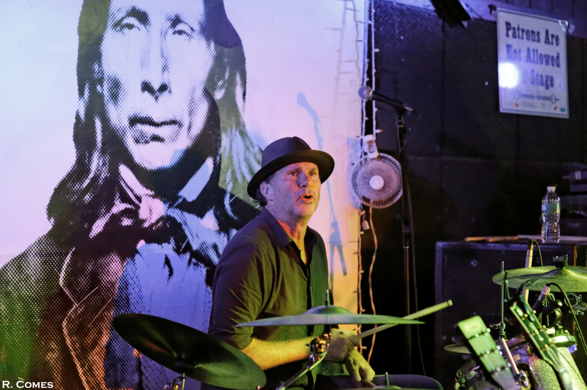 Chad Smith of the Red Hot Chili Peppers performs with Nancy Atlas Project.