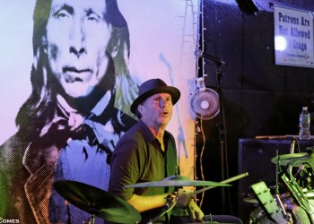 Chad Smith of the Red Hot Chili Peppers performs with Nancy Atlas Project.