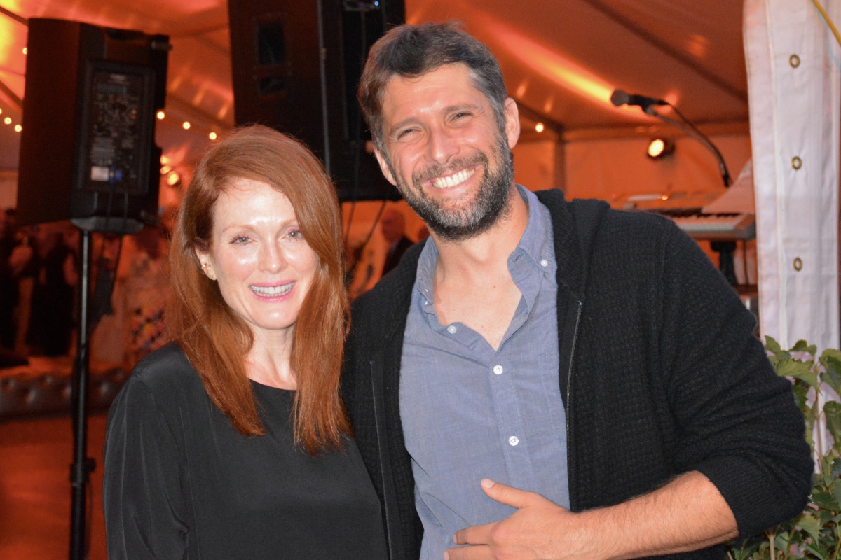 Julianne Moore and Bart Freundlich