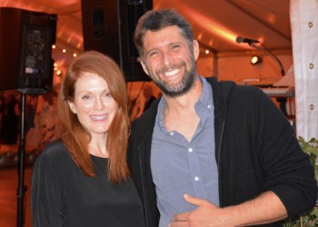 Julianne Moore and Bart Freundlich