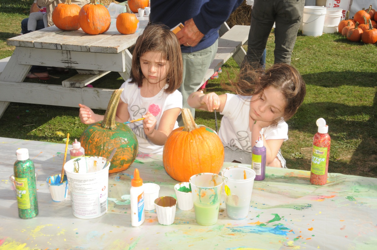 Pumpkin painting is serious business