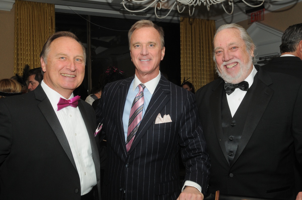 Ken Walles (Owner of the Oceanside Beach Resort), Joe Gaviola (Chairman of the Board of Suffolk County National Bank) and Carl Darenberg (Owner of Montauk Marine Basin)