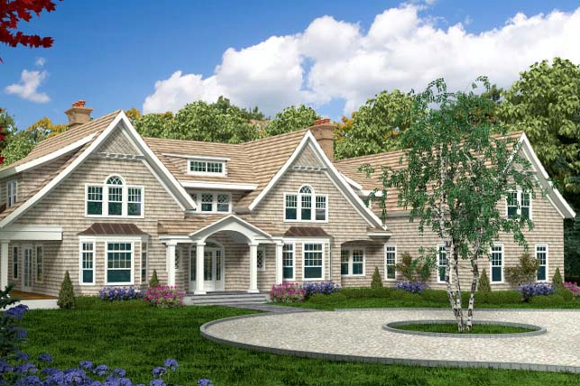 A rendering of 2014's Hampton Designer Showhouse