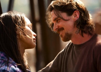 Zoe Saldana and Christian Bale star in 