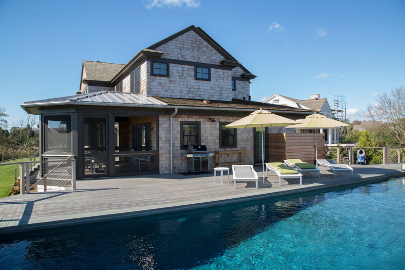 Kim Erle's LEED-certified home in Quogue.