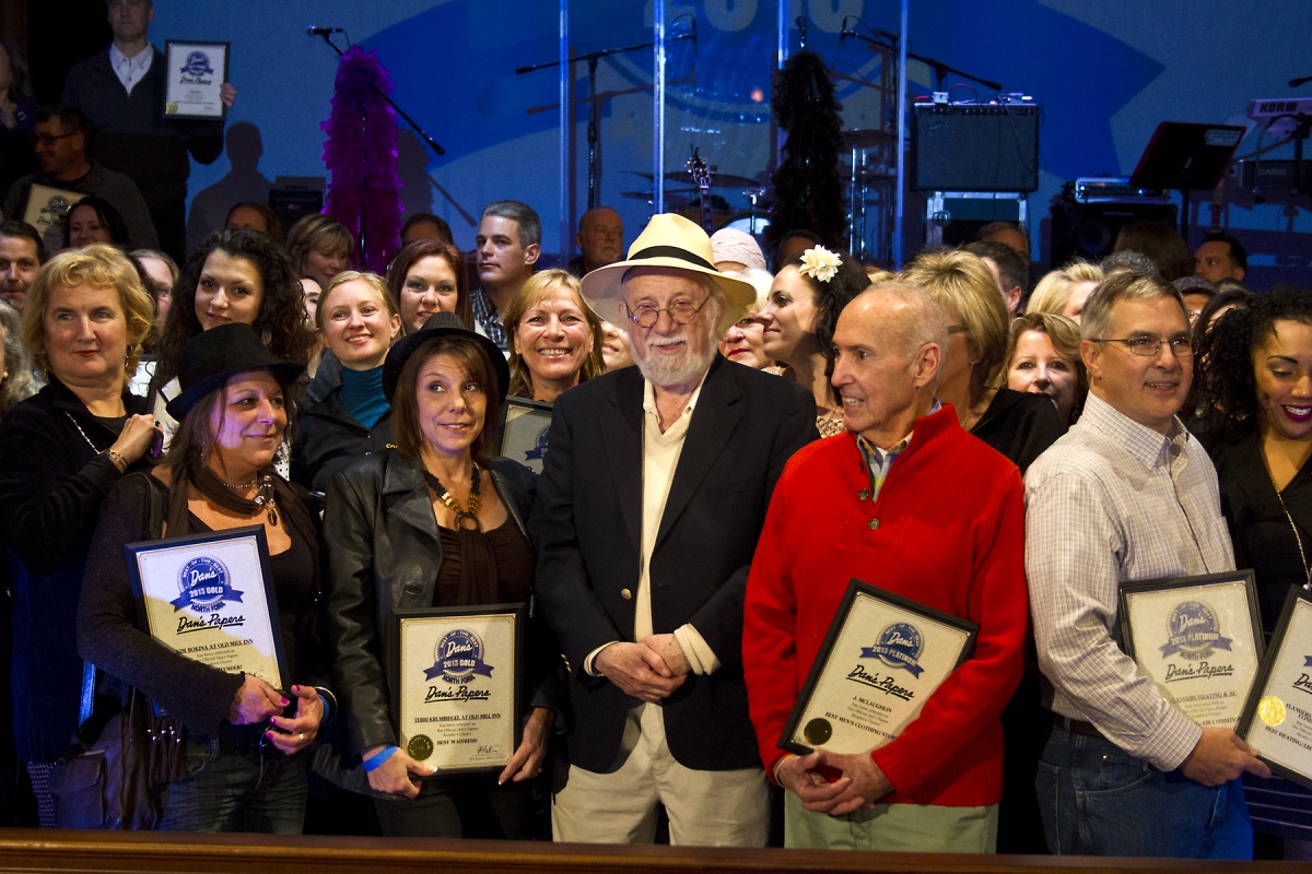 Dan Rattiner with his Best of the Best winners.