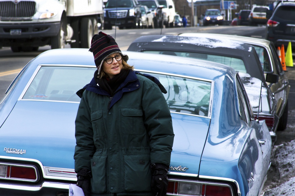 Jodie Foster directs "Orange Is the New Black" in Riverhead.