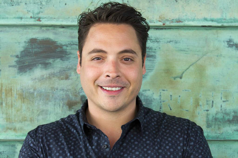 Jeff Mauro, the host of Food Network's Emmy-nominated Sandwich King and the talk show TheKitchen.