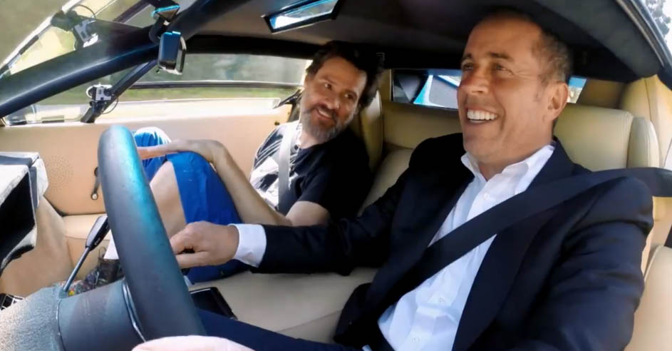 Jim Carrey and Jerry Seinfeld