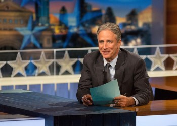 Host Jon Stewart at 