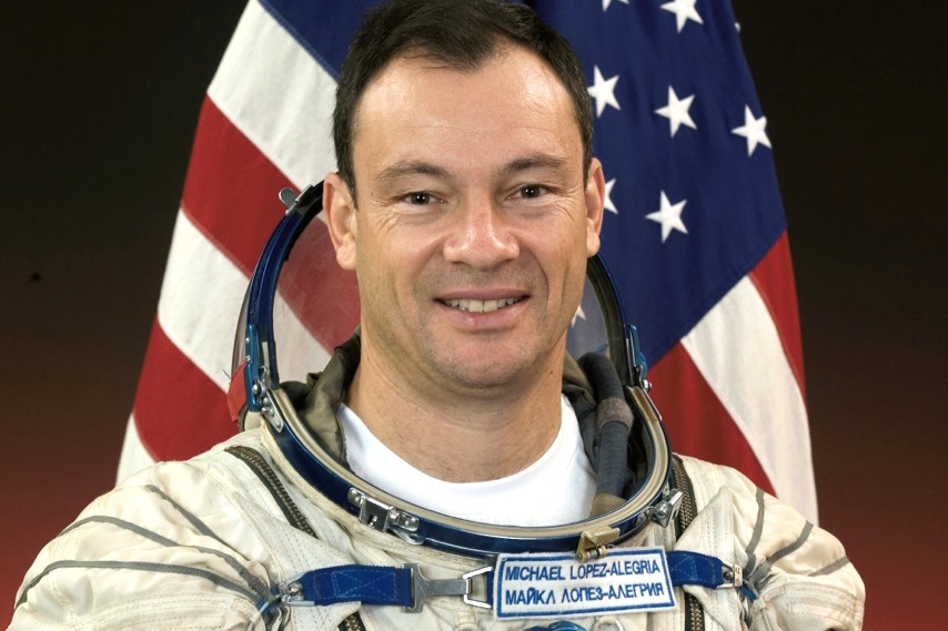 Commander Michael “LA” Lopez-Alegria, astronaut.
