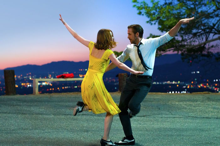 Emma Stone and Ryan Gosling in "La La Land"