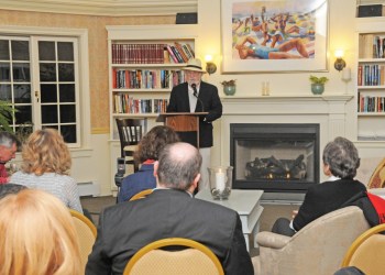 Dan Rattiner spoke about Dan's Papers Literary Prize