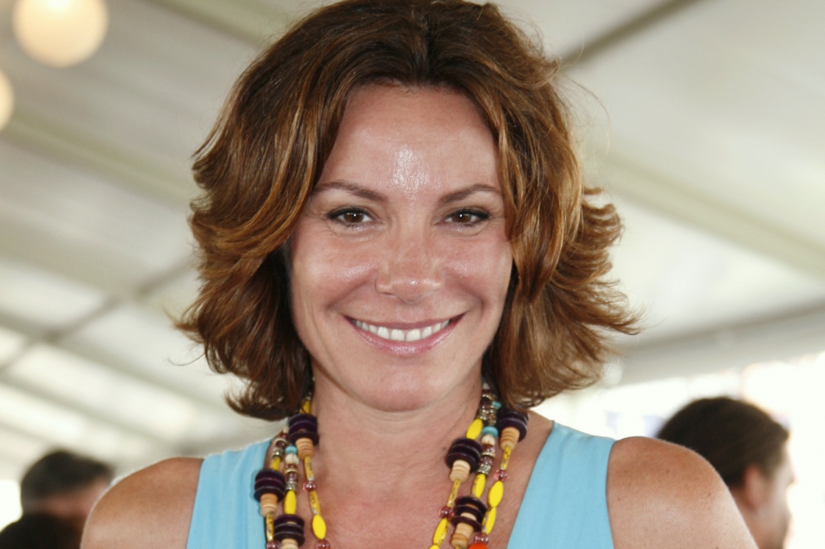 Countess LuAnn de Lesseps at the 2014 Hampton Classic in Bridgehampton.