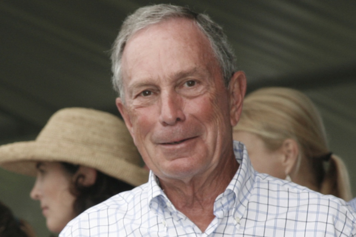 Michael Bloomberg at the 2013 Hampton Classic Horse Show.