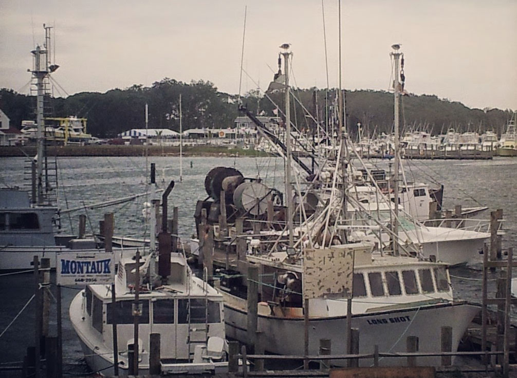 Montauk fishing boats