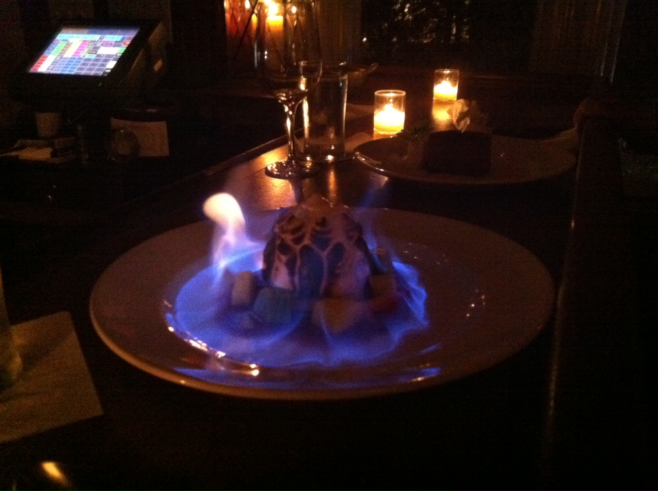 Baked Alaska at Red Bar in Southampton