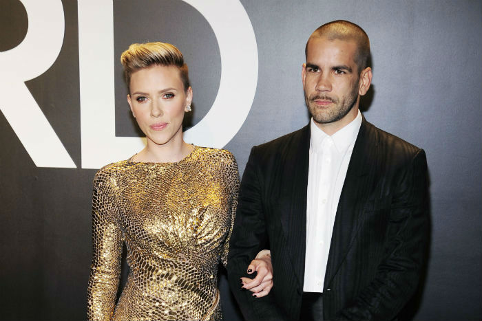 Scarlett Johansson and Romain Dauriac