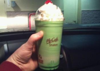 McDonald's Shamrock Shake