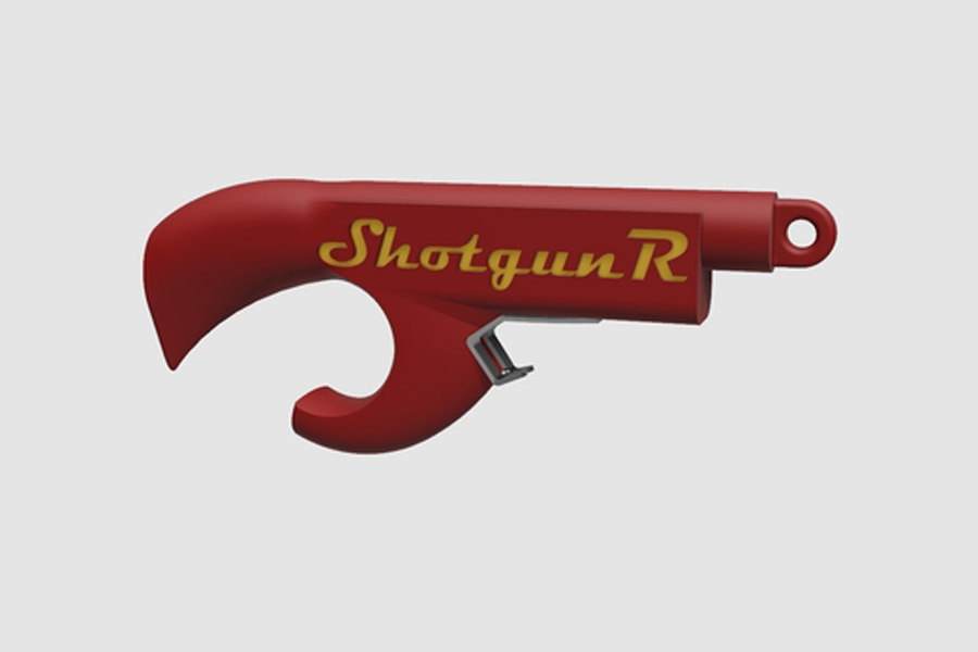 ShotgunR, a tool for puncturing beer cans. Courtesy Sam Notaro