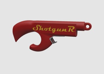 ShotgunR, a tool for puncturing beer cans. Courtesy Sam Notaro