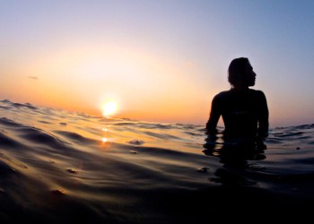 surfer sunset