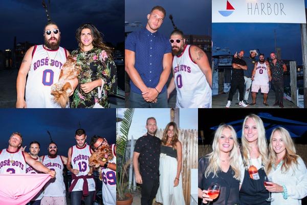 Highlight from The Fat Jew and Babe Walker's White Girl Rosé celebration at Harbor in Montauk.