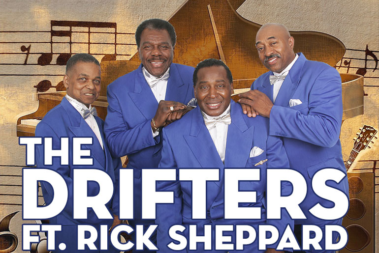 The Drifters ft Rick Sheppard at Suffolk Theater, Photo: Courtesy Suffolk Theater