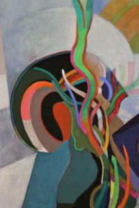 Painting by Reynold Ruffins