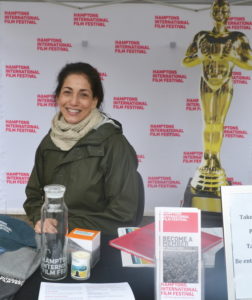 Jessica Goldstein with Hamptons Film Festival