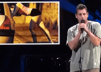 Adam Sandler sings 