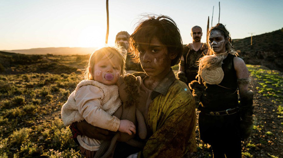 Rosy is safe with Thoomi and her Aborigine family in "Cargo"