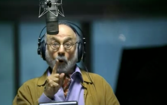 Video still of Hal Douglas in the trailer for Jerry Seinfeld's Comedian movie