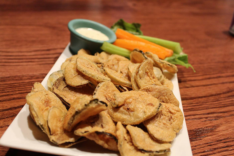 Fried Pickles at The Springs Tavern