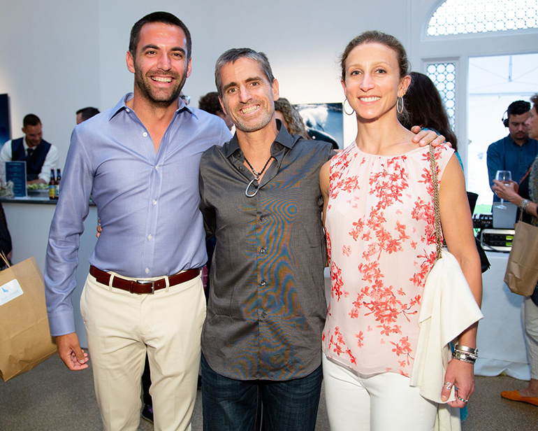 Jeremiah Kitteredge, Shawn Heinrichs and Emma Bloomberg