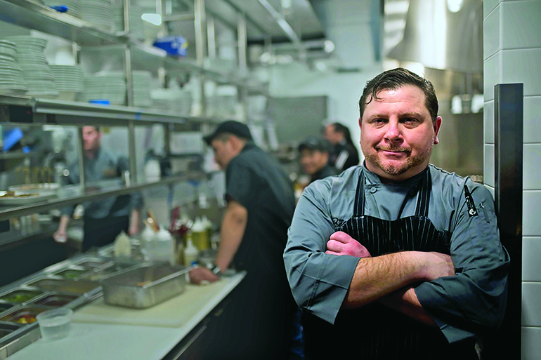 Chef Matty Boudreau, Courtesy The Preston House