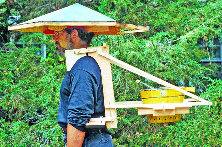 'Hat Roof' by Allan Wexler is on display at The Siren's Song Gallery